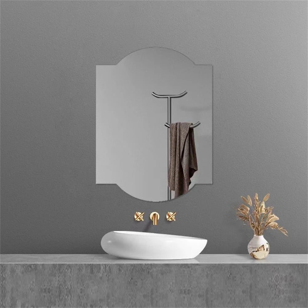 Irregular Frameless Decorative Wall Mirror