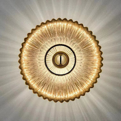 Nordic Retro Glass Wall Lamp, Up and Down Vintage Wall Sconce