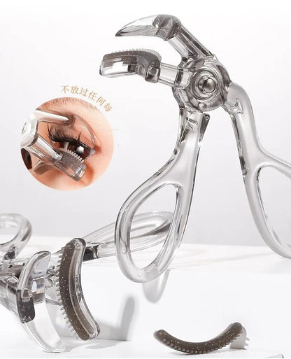 Eyelash Curler with Comb, Dual Clip Wide and Partial Lash Curler