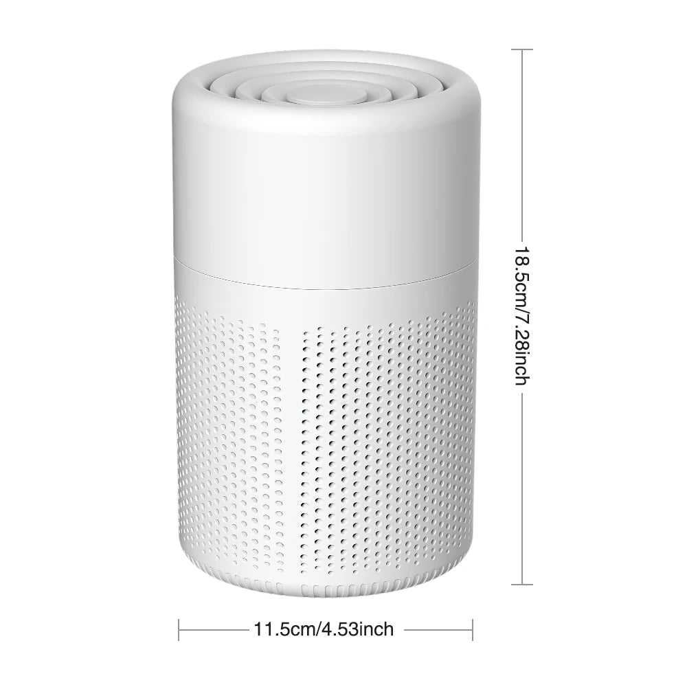 Mini Desktop Air Purifier with HEPA Filter