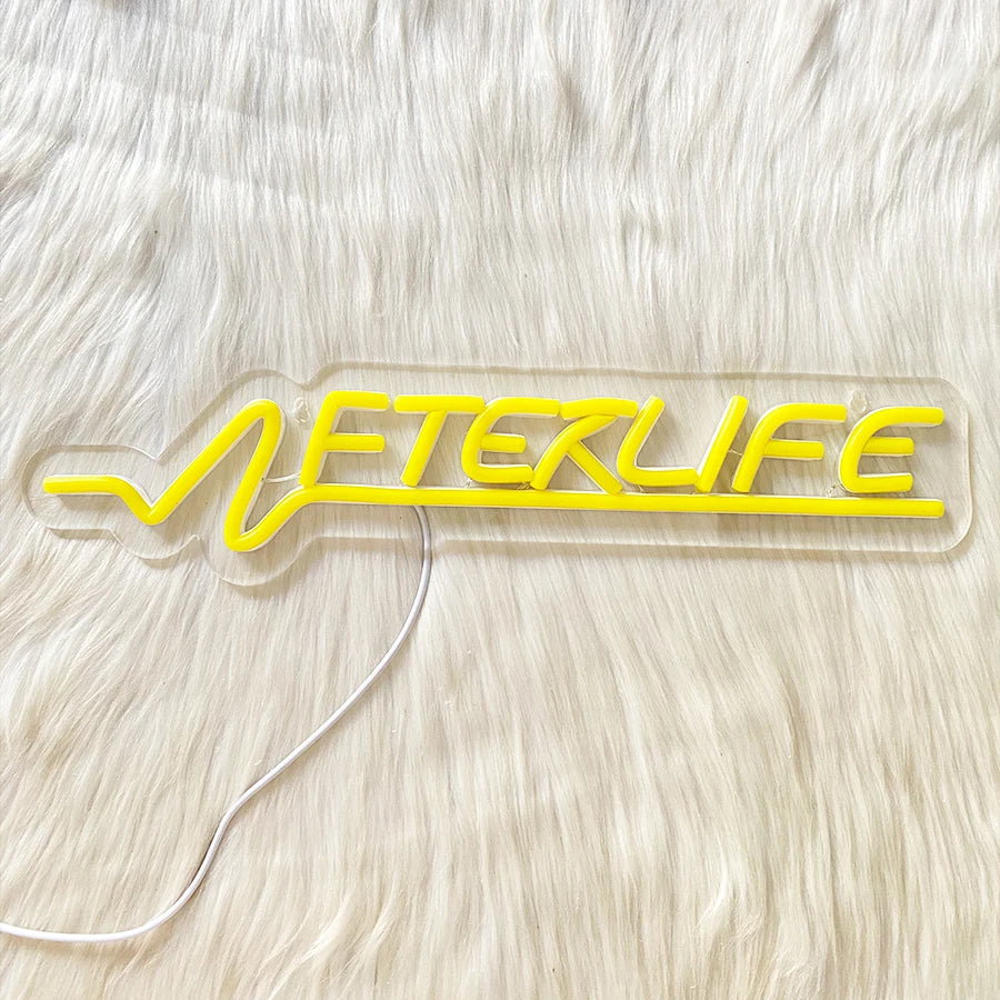 Cyberpunk LED Neon Sign, USB Acrylic Wall Light for Gaming Room