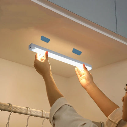 Motion Sensor LED Light Bar, Wireless Rechargeable Closet Light