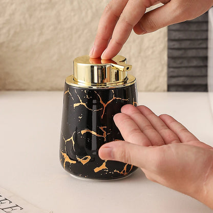 Marble Ceramic Foaming Soap Dispenser, 450ml