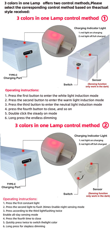 Rechargeable Motion Sensor LED Cabinet Light