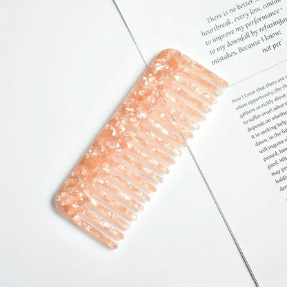 Wide Tooth Hair Comb, Acetate Anti-Static Detangling Comb