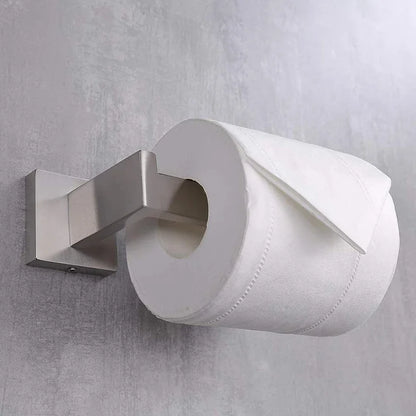 Matte Black Stainless Steel Toilet Paper Holder