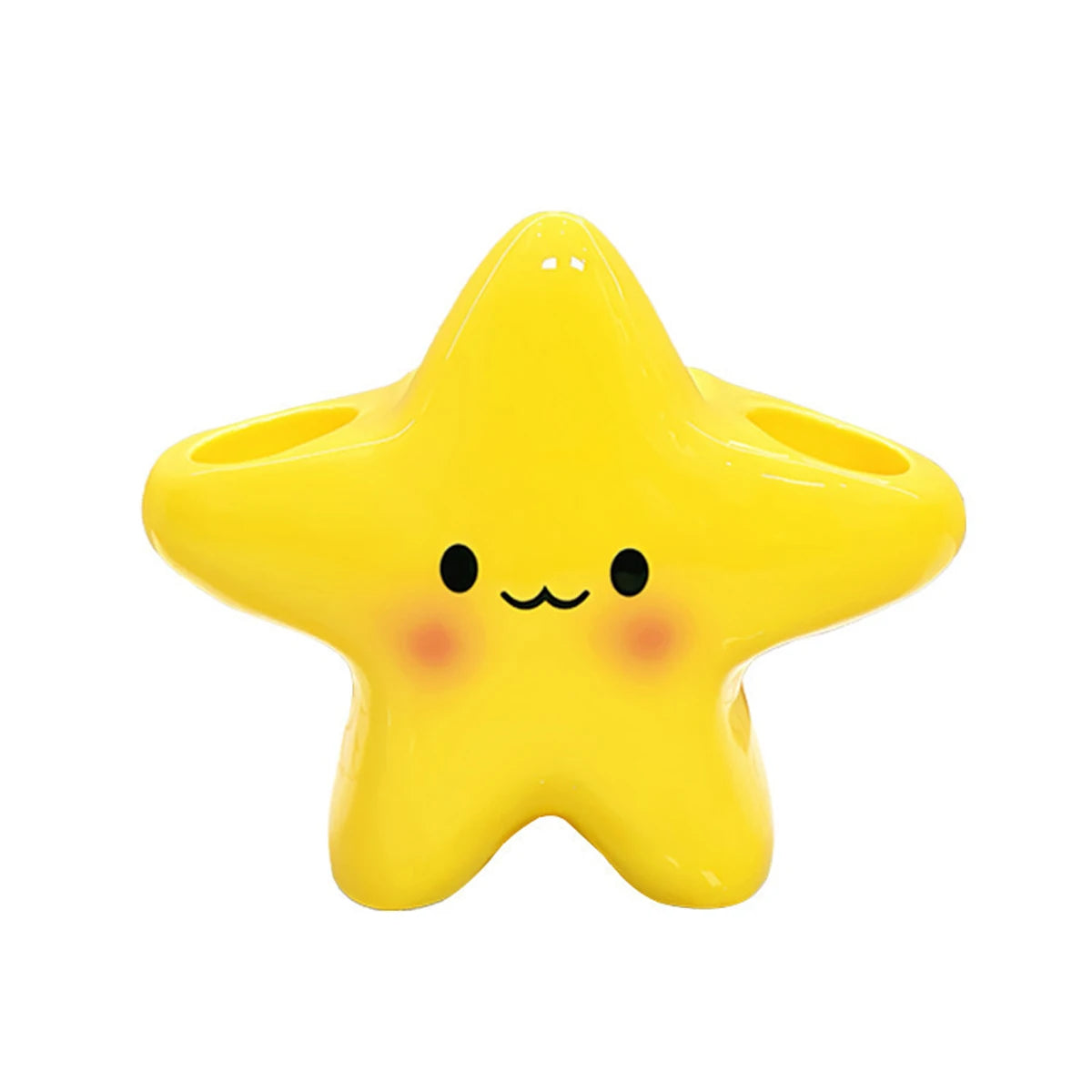 Star Toothbrush Holder, Cute Freestanding Bathroom Organizer