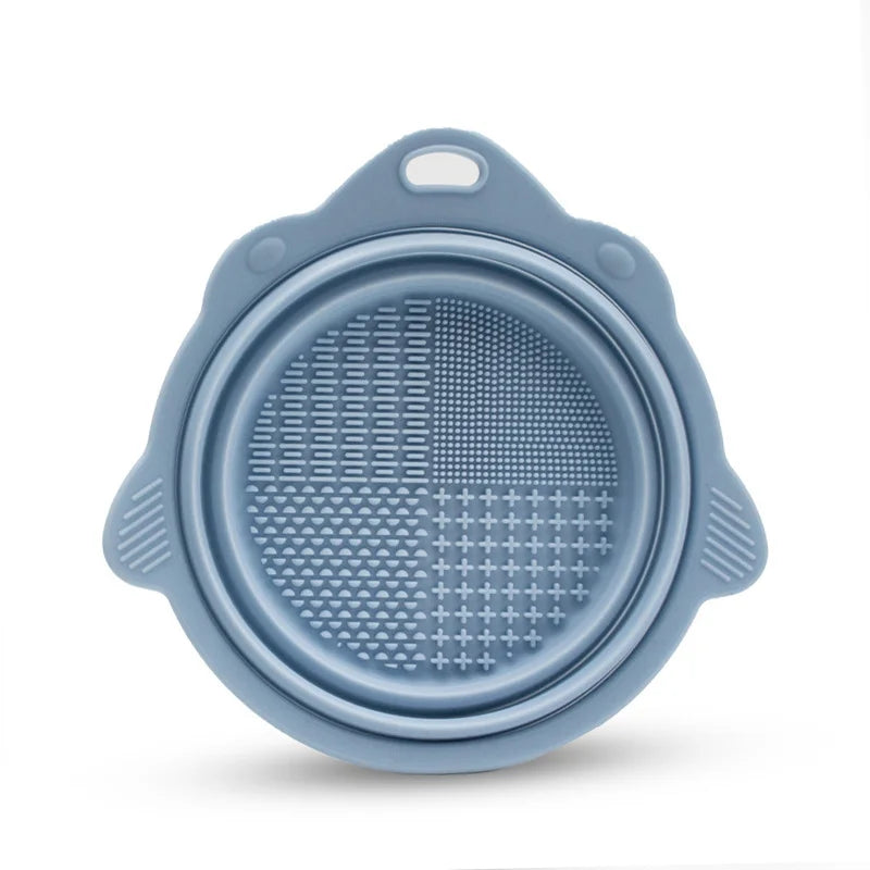 Makeup Brush Cleaning Set with Bowl and Drying Holder