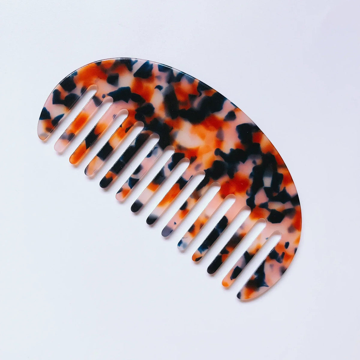 Wide Tooth Hair Comb, Acetate Anti-Static Detangling Comb