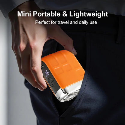 Dual-Head Rechargeable Mini Electric Shaver