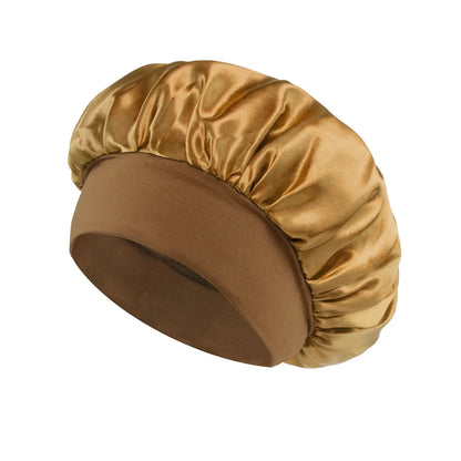 Satin Hair Bonnet for Long Hair, Large Silky Sleep Cap