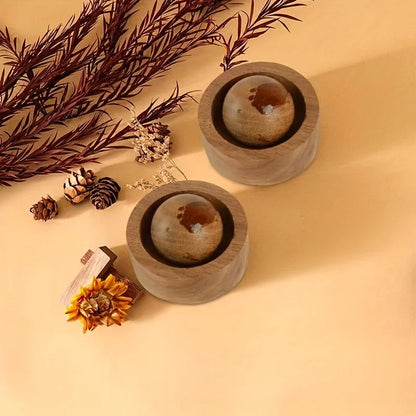 Wooden Essential Oil Diffuser, Mini Non-Electric Aroma Diffuser