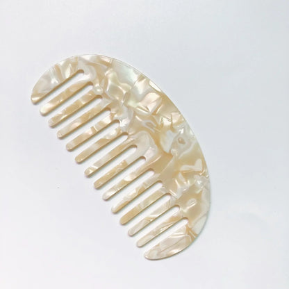 Wide Tooth Hair Comb, Acetate Anti-Static Detangling Comb