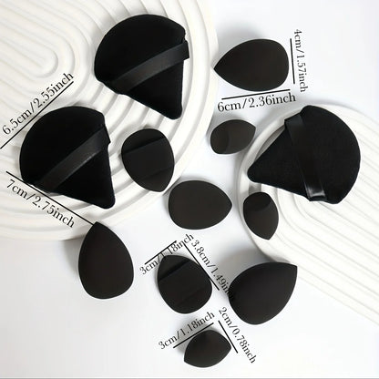 12-Piece Makeup Sponge and Powder Puff Set