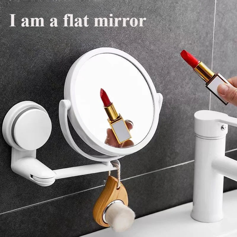 Magnifying Makeup Mirror, Wall Mounted Two Sided 6 Inch Mirror