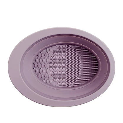 Makeup Brush Cleaning Set with Bowl and Drying Holder