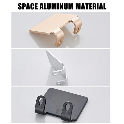 Razor Holder Hook, Adhesive Aluminum Shower Razor Hanger