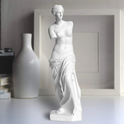 Aphrodite Venus de Milo Statue, Greek Goddess Resin Sculpture