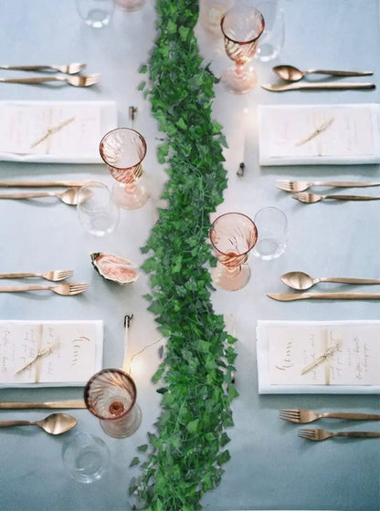 Artificial Ivy Garland, 12 Pack Faux Greenery Vines, 2 m Each