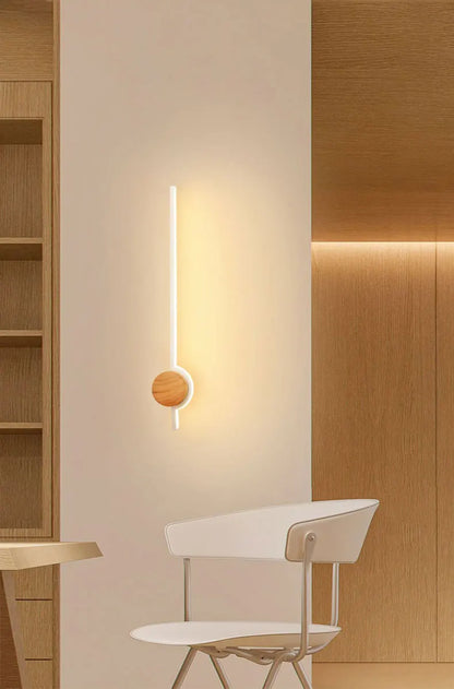 Nordic Bedside LED Wall Lamp, Up and Down Light