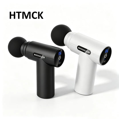Mini Massage Gun, 6 Speed Handheld Massager with LCD Display