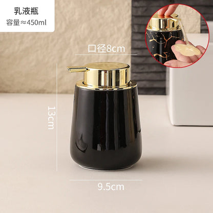 Marble Ceramic Foaming Soap Dispenser, 450ml