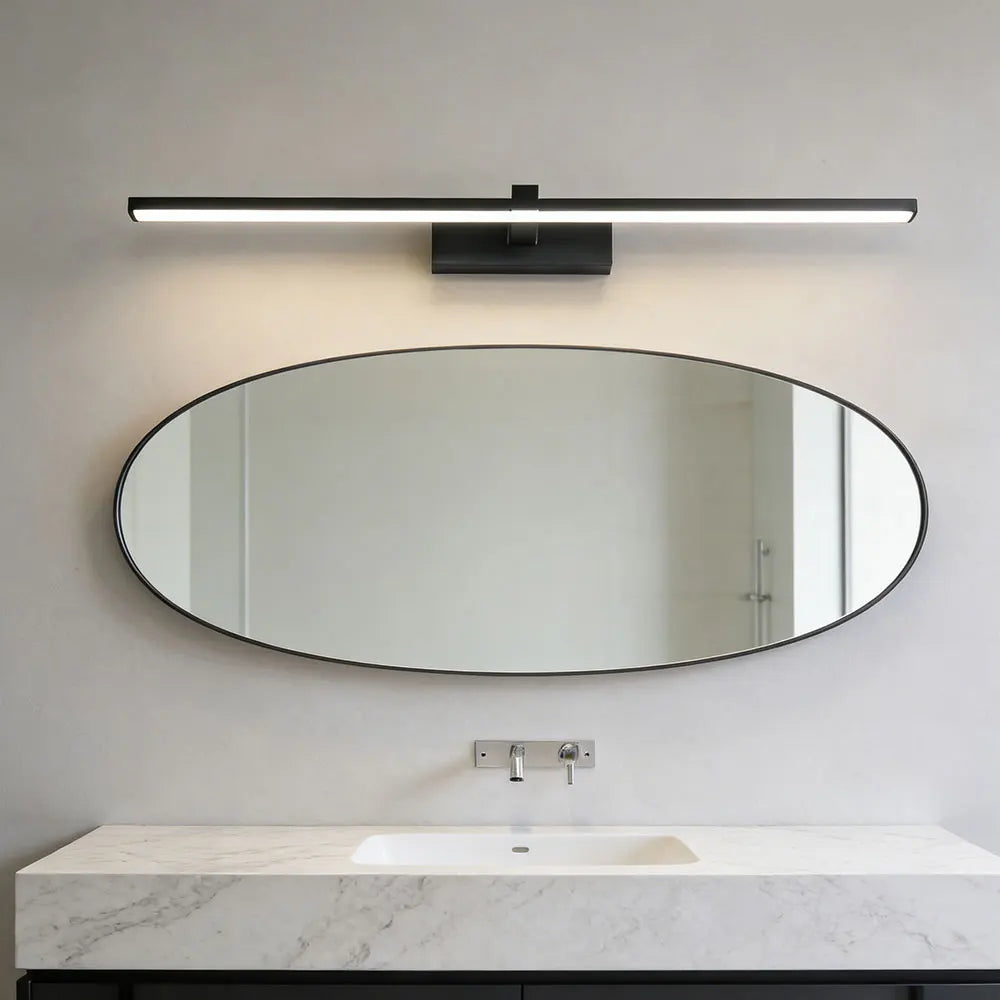 LED Vanity Wall Light, Modern Bathroom Sconce with Acrylic Shade
