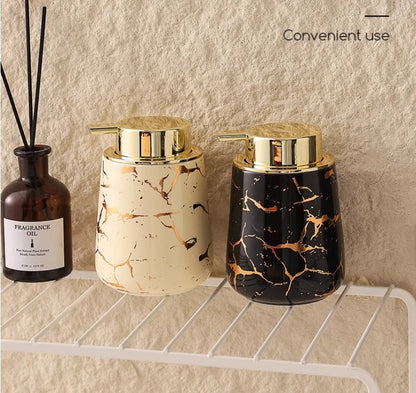 Marble Ceramic Foaming Soap Dispenser, 450ml