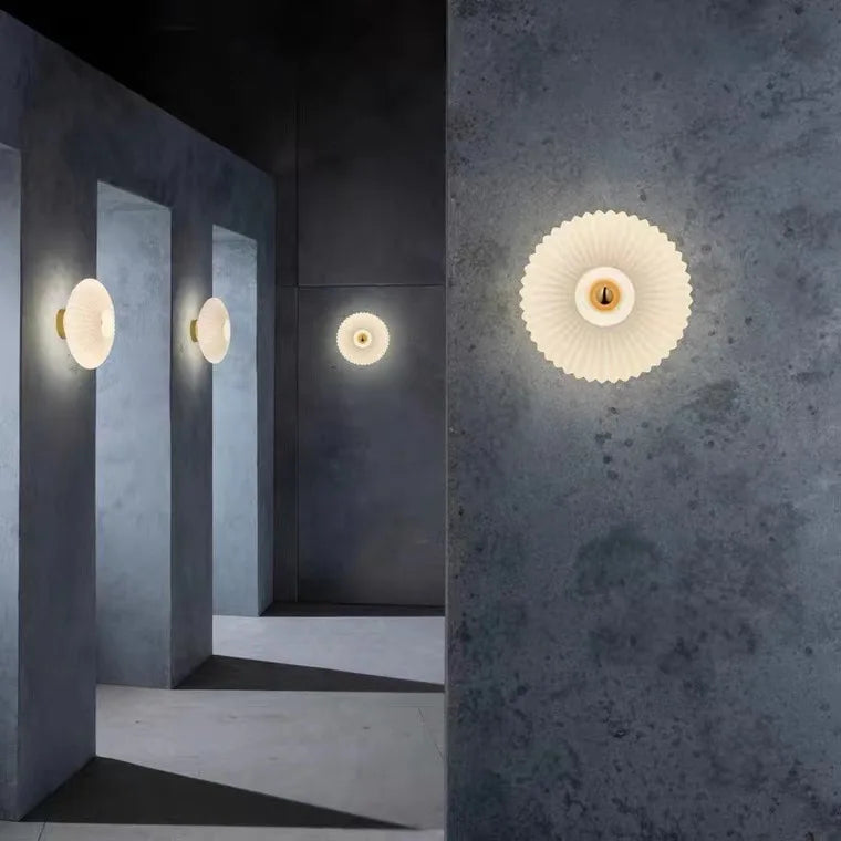 Nordic Retro Glass Wall Lamp, Up and Down Vintage Wall Sconce