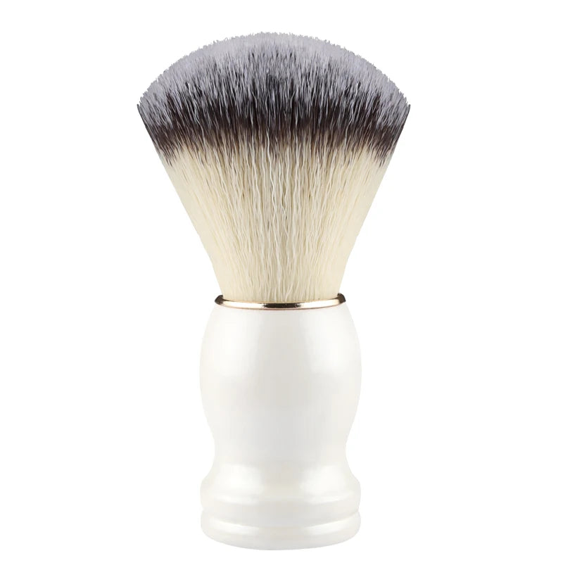 Shaving Brush with Wooden Handle, Dense Bristle Lather Brush
