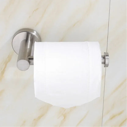 Matte Black Stainless Steel Toilet Paper Holder