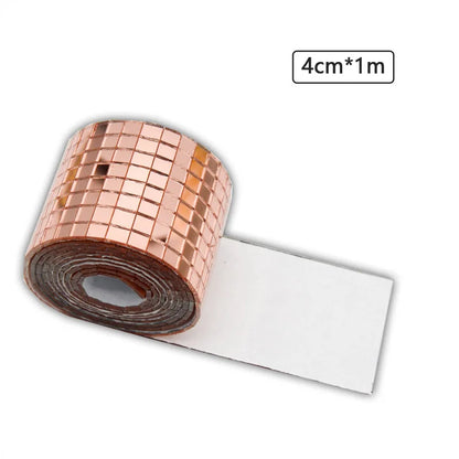 Self-Adhesive Mirror Mosaic Tile Stickers