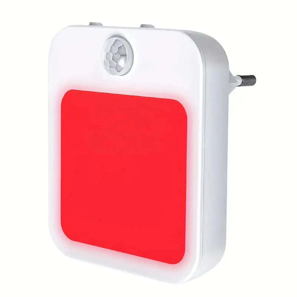 Plug-In Red Night Light with Auto On/Off