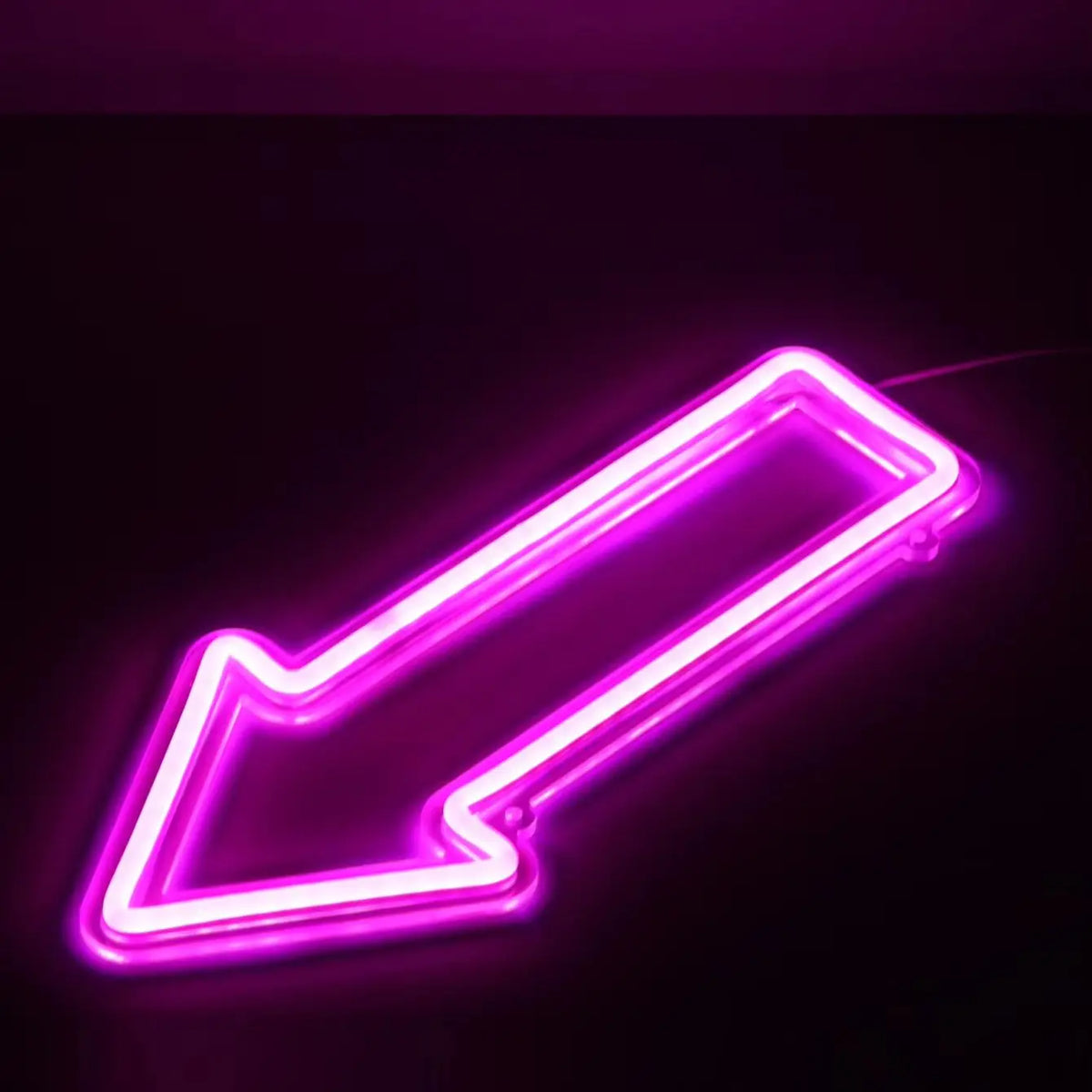 Bow and Arrow LED Neon Sign, 5V USB Wall Light for Bedroom