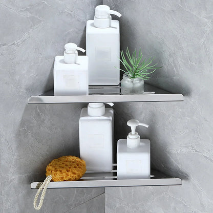 Corner Shower Shelf, 304 Stainless Steel No Drill Bath Rack