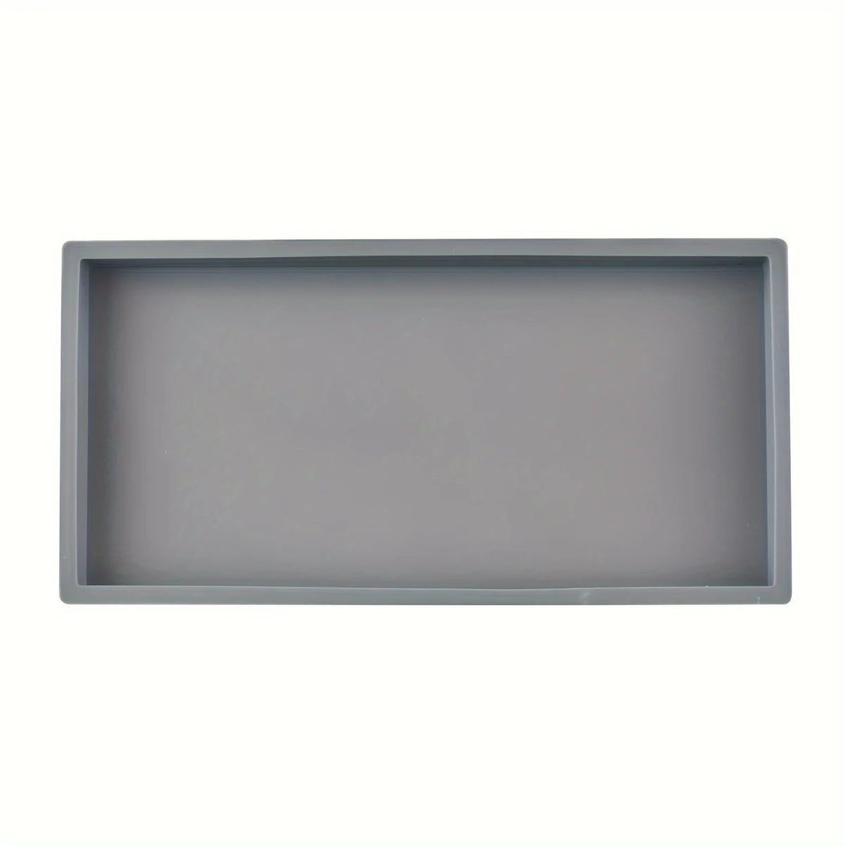 Silicone Vanity Tray, Soft Bathroom and Dresser Organizer Tray