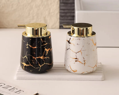 Marble Ceramic Foaming Soap Dispenser, 450ml