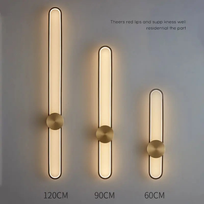 Nordic LED Strip Wall Lamp, Minimalist Up and Down Wall Light