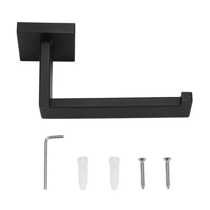 Matte Black Stainless Steel Toilet Paper Holder