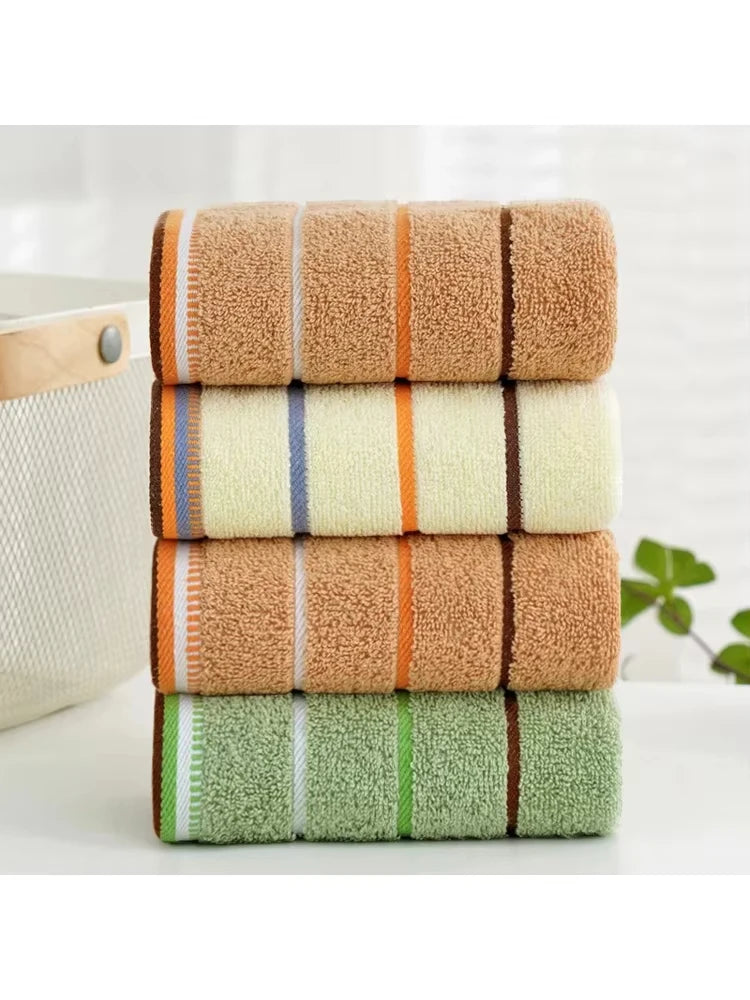Thick Bath Towel, Soft Cotton Blend Terry, Quick Drying