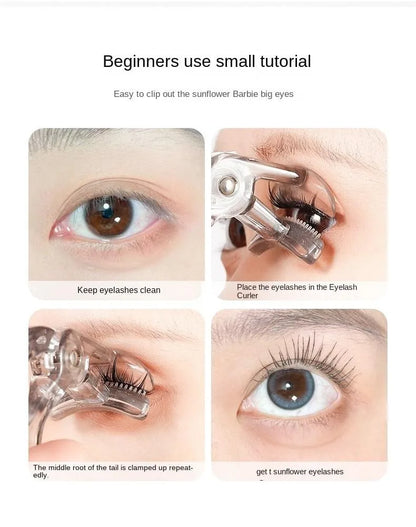 Eyelash Curler with Comb, Dual Clip Wide and Partial Lash Curler