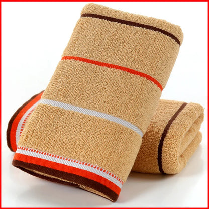 Thick Bath Towel, Soft Cotton Blend Terry, Quick Drying