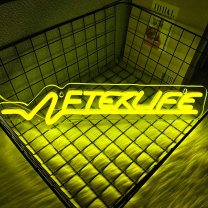 Cyberpunk LED Neon Sign, USB Acrylic Wall Light for Gaming Room