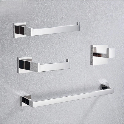 Chrome Stainless Steel Bath Hardware Set