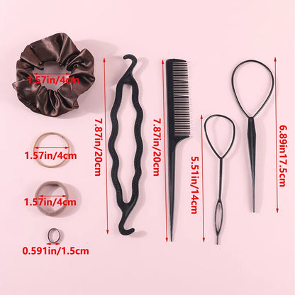 Hair Accessories Set, 1109 Pieces with Scrunchies and Hair Ties
