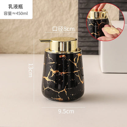 Marble Ceramic Foaming Soap Dispenser, 450ml