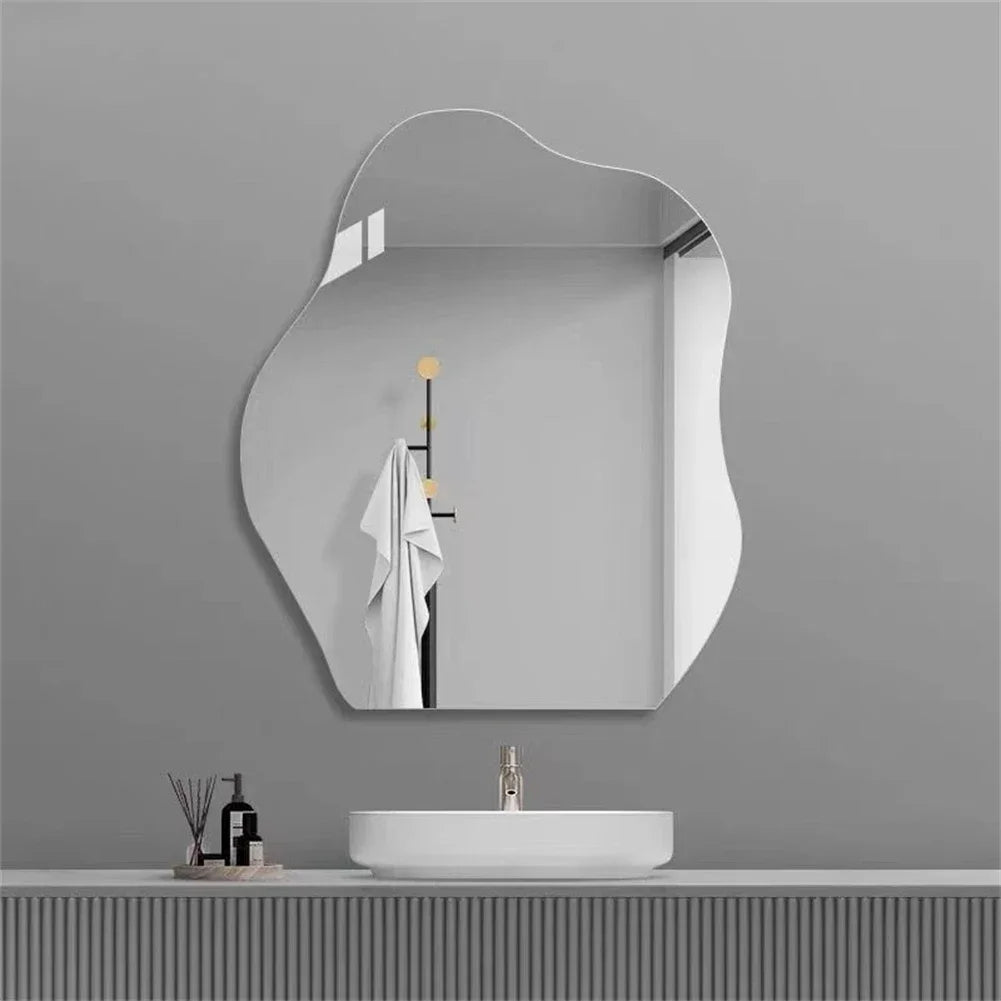 Irregular Frameless Decorative Wall Mirror