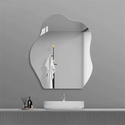 Irregular Frameless Decorative Wall Mirror