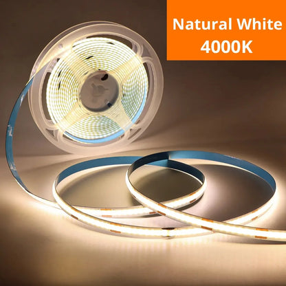 USB COB LED Light Strip with Touch Dimmer