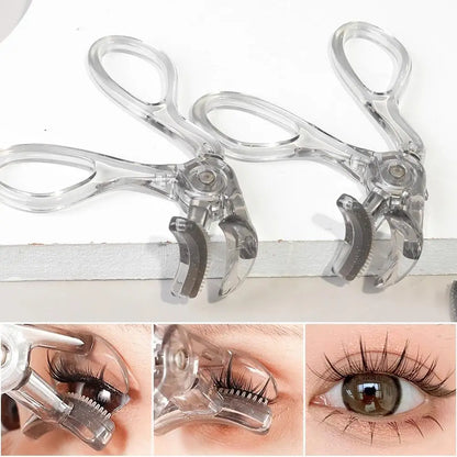 Eyelash Curler with Comb, Dual Clip Wide and Partial Lash Curler
